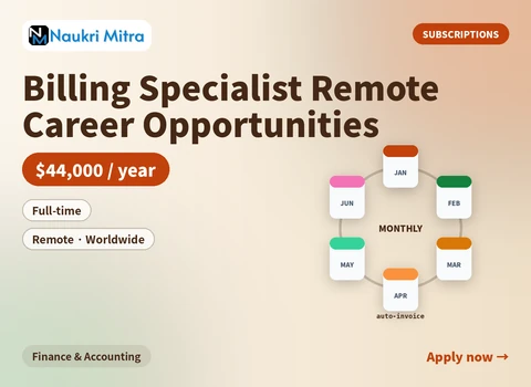 Billing Specialist Remote Career Opportunities
