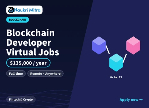 Blockchain Developer Virtual Jobs