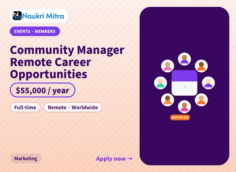 Community Manager Remote Career Opportunities