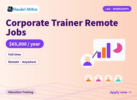Corporate Trainer Remote Jobs