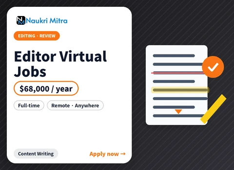 Editor Virtual Jobs