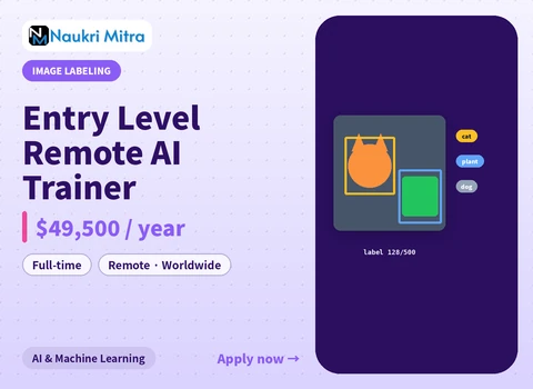 Entry Level Remote AI Trainer