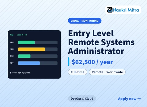 Entry Level Remote Systems Administrator