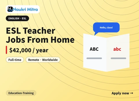 ESL Teacher Jobs From Home