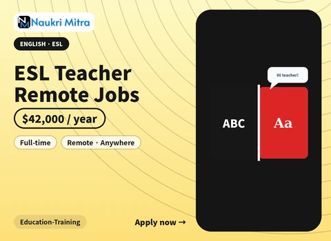 ESL Teacher Remote Jobs