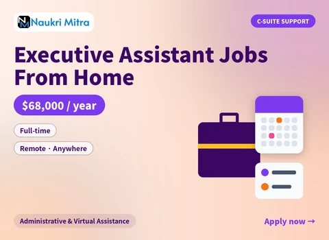 Executive Assistant Jobs From Home