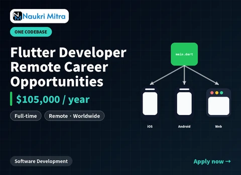 Flutter Developer Remote Career Opportunities