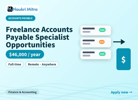 Freelance Accounts Payable Specialist Opportunities