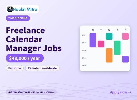 Freelance Calendar Manager Jobs