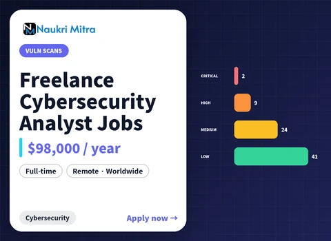 Freelance Cybersecurity Analyst Jobs