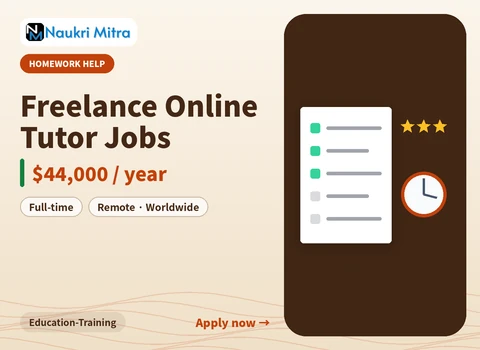 Freelance Online Tutor Jobs