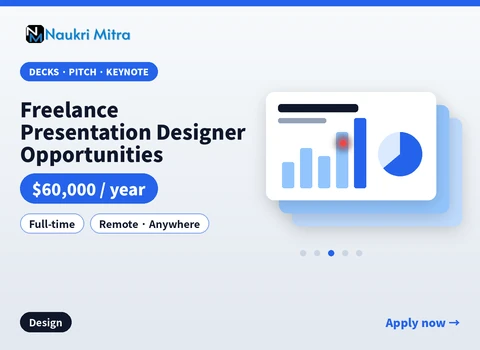 Freelance Presentation Designer Opportunities