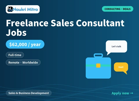 Freelance Sales Consultant Jobs