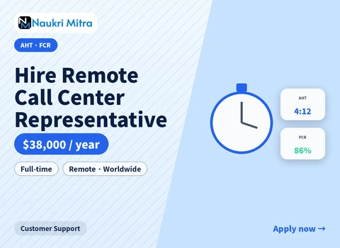 Hire Remote Call Center Representative