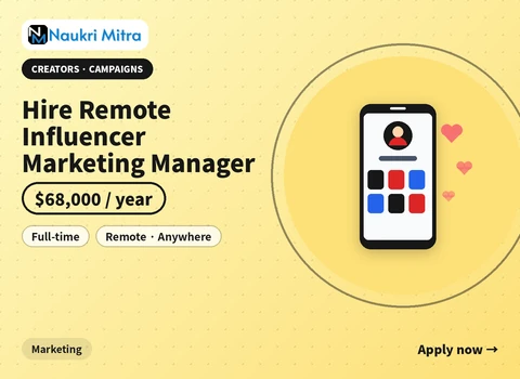 Hire Remote Influencer Marketing Manager