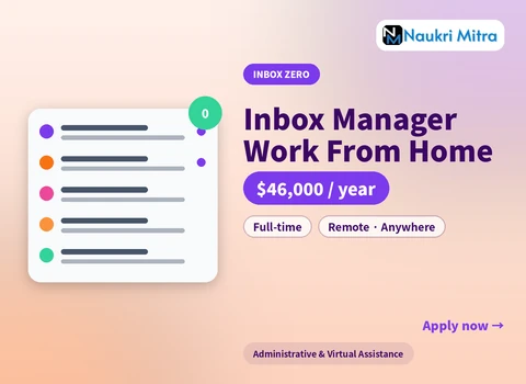 Inbox Manager Work From Home