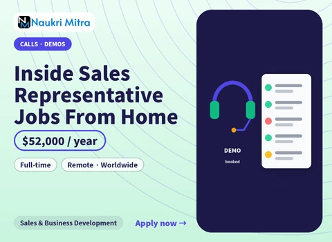 Inside Sales Representative Jobs From Home
