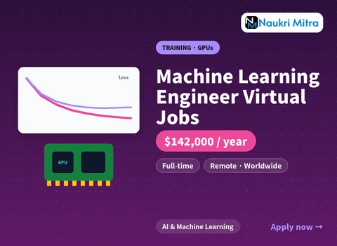 Machine Learning Engineer Virtual Jobs