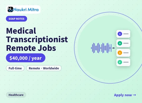 Medical Transcriptionist Remote Jobs
