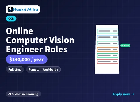 Online Computer Vision Engineer Roles