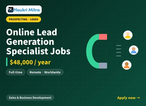 Online Lead Generation Specialist Jobs