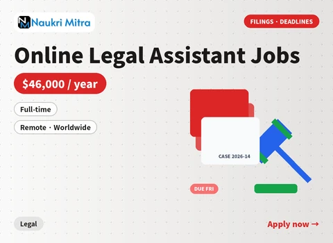 Online Legal Assistant Jobs