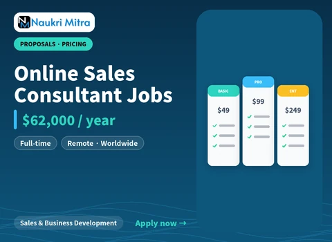 Online Sales Consultant Jobs