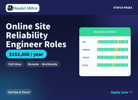 Online Site Reliability Engineer Roles