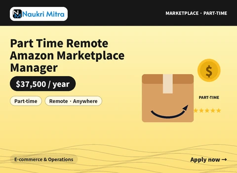 Part Time Remote Amazon Marketplace Manager
