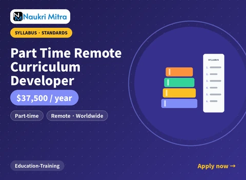 Part Time Remote Curriculum Developer