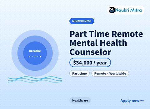 Part Time Remote Mental Health Counselor