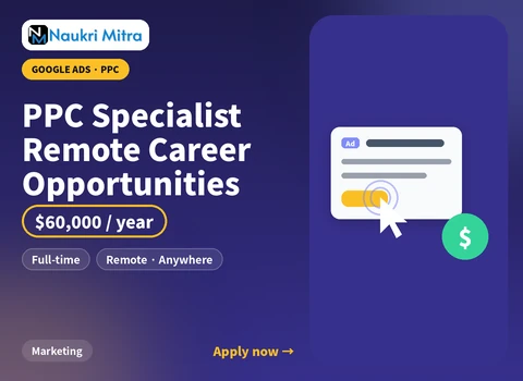 PPC Specialist Remote Career Opportunities