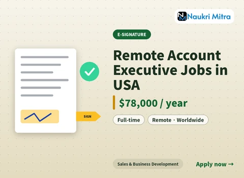 Remote Account Executive Jobs in USA