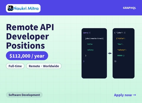 Remote API Developer Positions