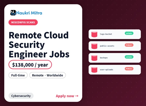 Remote Cloud Security Engineer Jobs