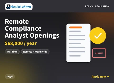 Remote Compliance Analyst Openings