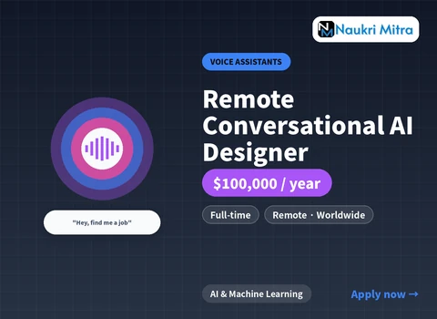 Remote Conversational AI Designer