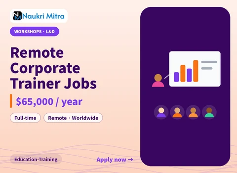 Remote Corporate Trainer Jobs