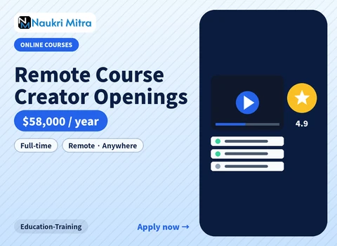 Remote Course Creator Openings