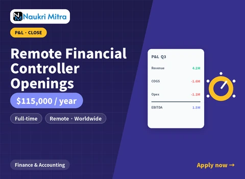 Remote Financial Controller Openings