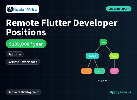 Remote Flutter Developer Positions