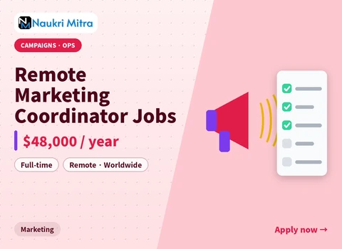Remote Marketing Coordinator Jobs