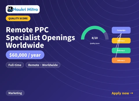 Remote PPC Specialist Openings Worldwide