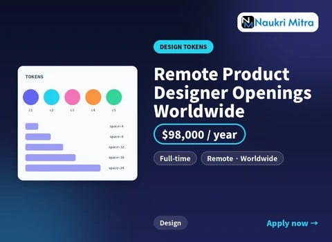 Remote Product Designer Openings Worldwide
