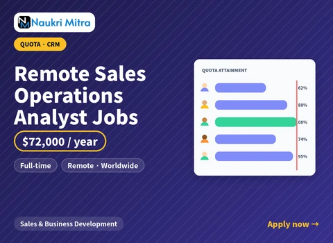 Remote Sales Operations Analyst Jobs