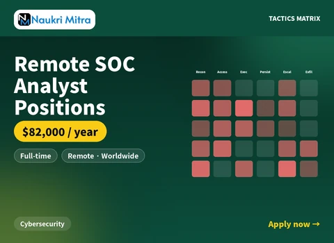 Remote SOC Analyst Positions