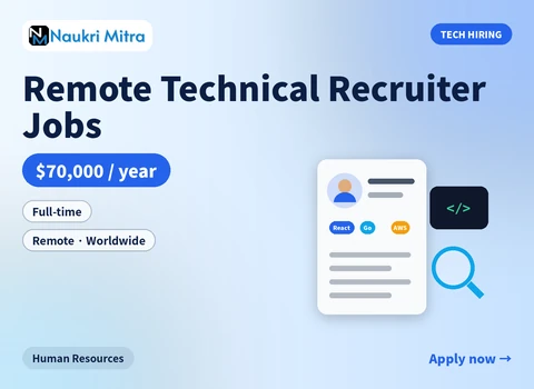 Remote Technical Recruiter Jobs