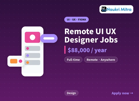 Remote UI UX Designer Jobs