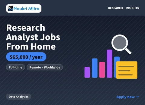 Research Analyst Jobs From Home
