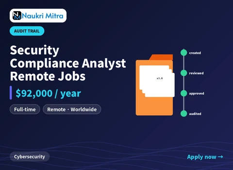 Security Compliance Analyst Remote Jobs